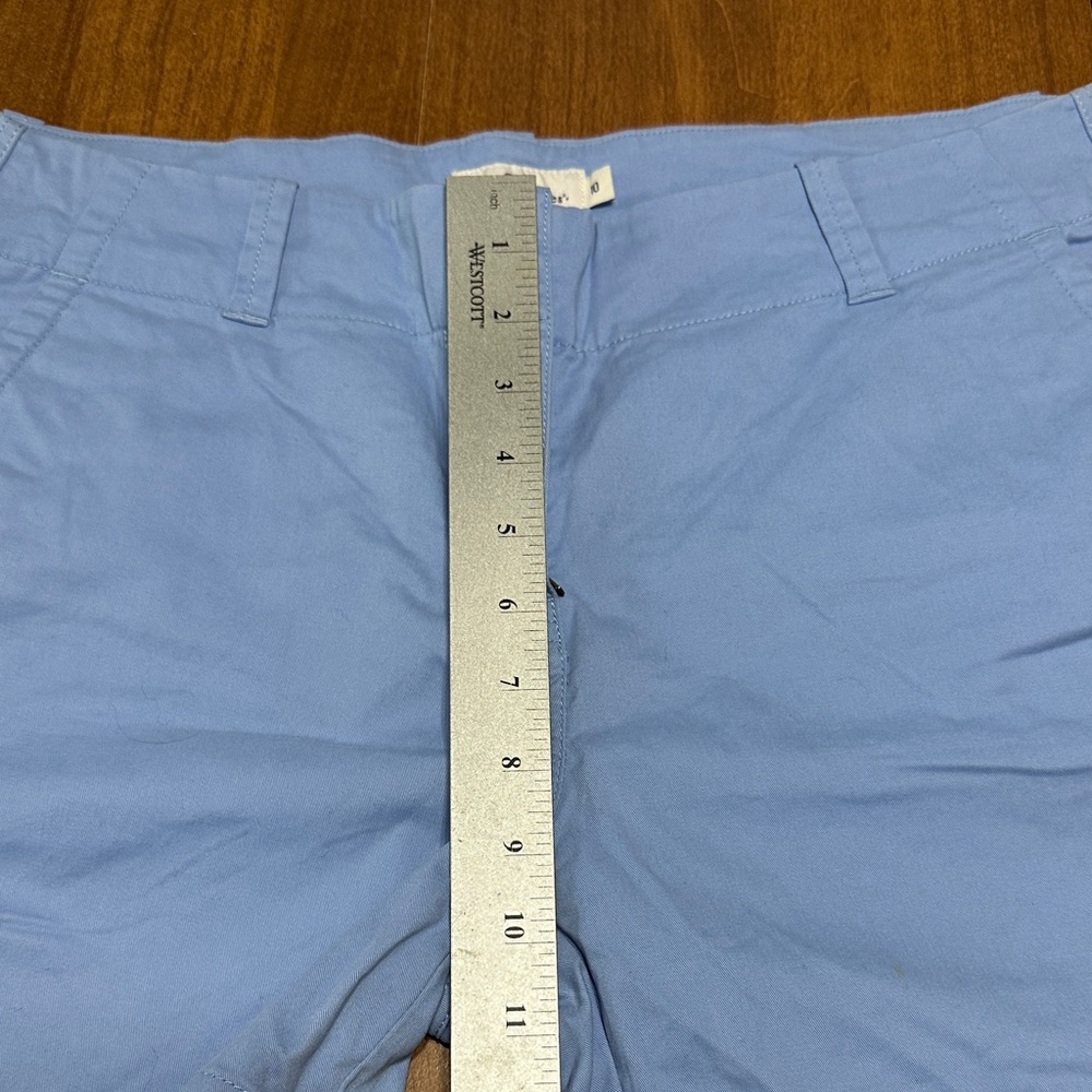 Vineyard Vines Women's Light Blue Chino Shorts - Picture 5 of 6